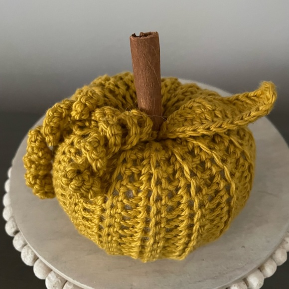 Other - Harvest Crochet Pumpkin